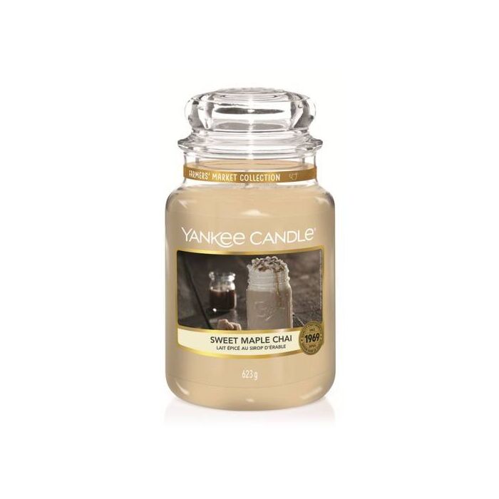 Yankee Candle Sweet Maple Chai - Large Jar-2